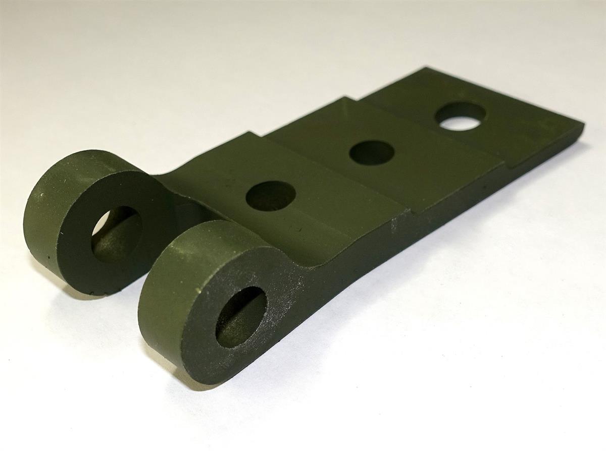 NOS M939/M35 Right Outer Windshield Hinge - Green, NSN 5340-00-696-0265
